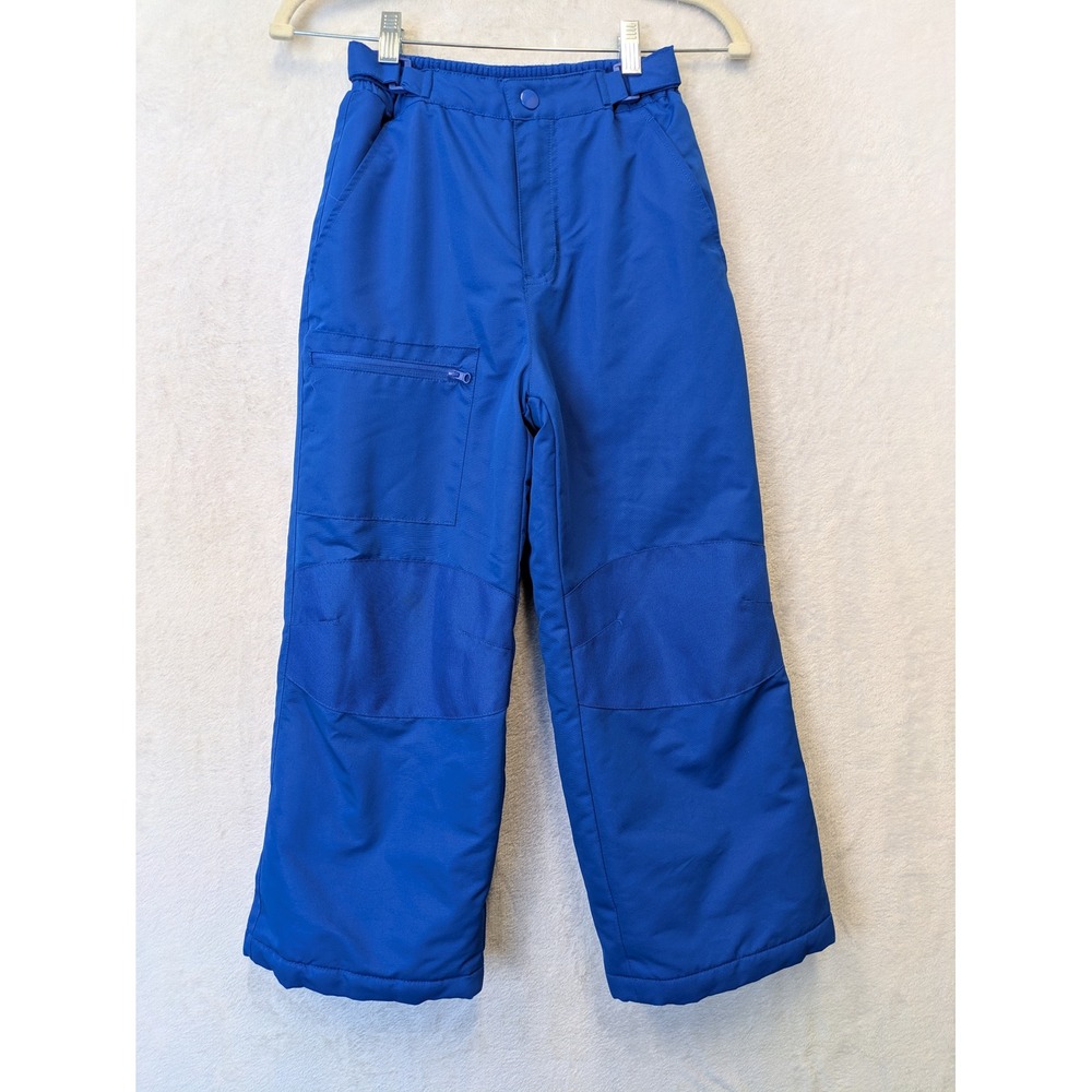 Swiss Tech‎ Kids Size 8 Blue Snow Pants Ski Bib Waterproof